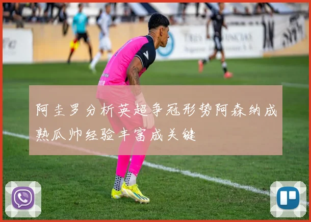 阿圭罗分析英超争冠形势阿森纳成熟瓜帅经验丰富成关键