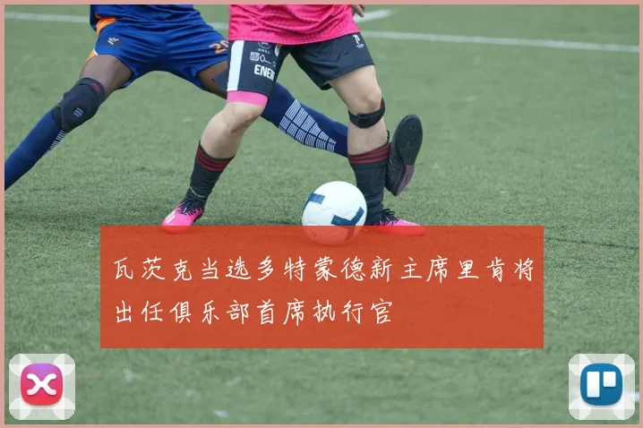 瓦茨克当选多特蒙德新主席里肯将出任俱乐部首席执行官